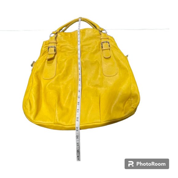 Italian Leather Tote Shoulder Strap Large Handbag Bought and Made in Italy - Picture 5 of 16